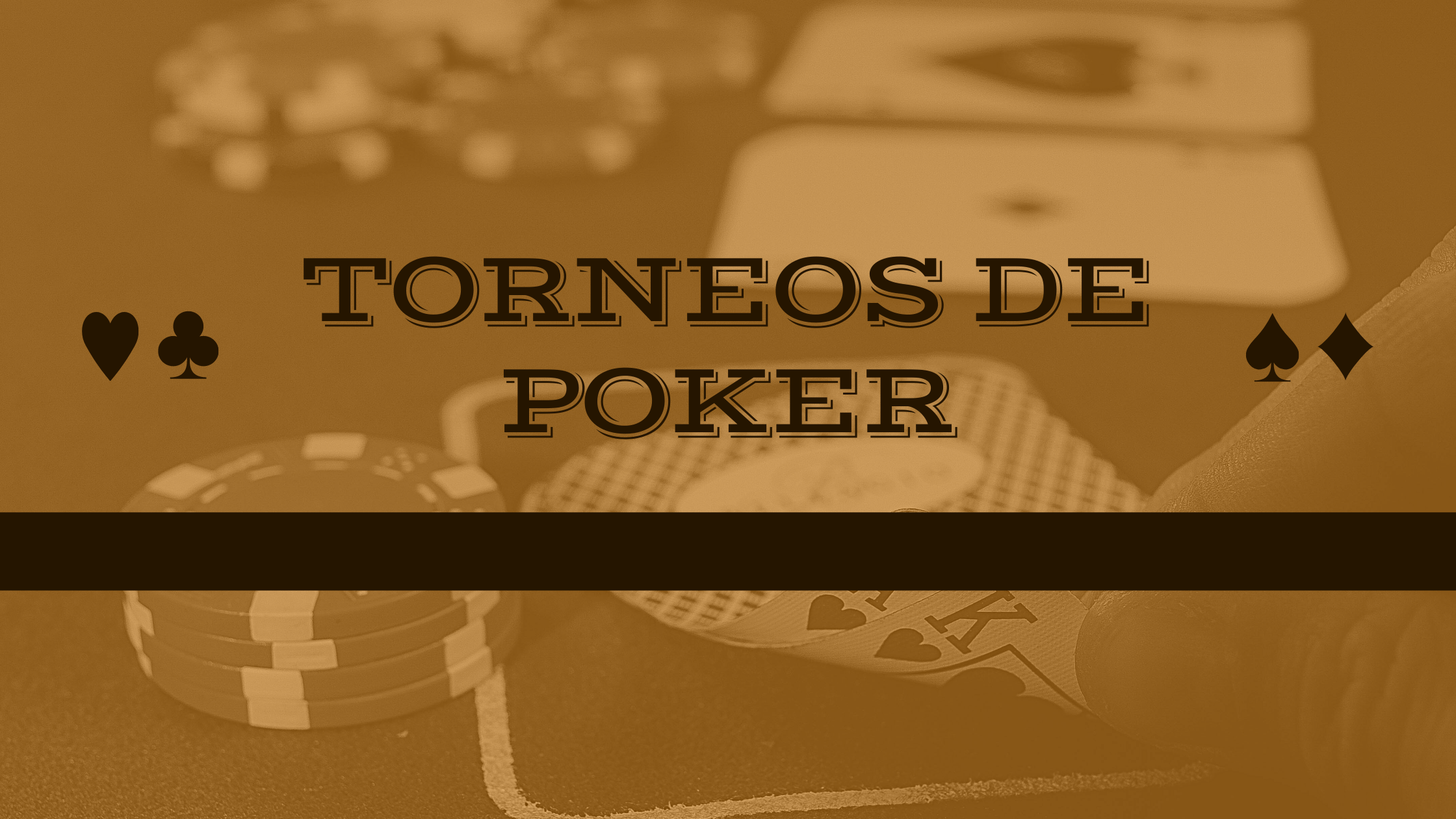 Los principales torneos de poker