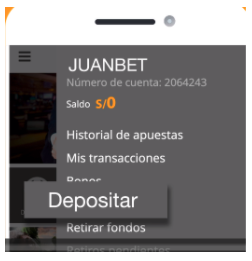 paso 2 como depositar en inkabet